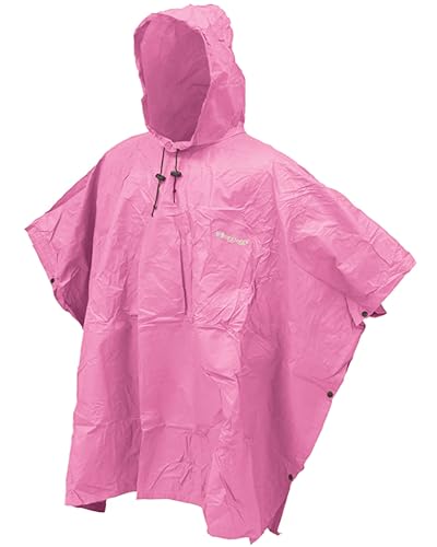 FROGG TOGGS Herren Standard Ultra-Lite2 wasserdichter atmungsaktiver Poncho, Rosa, Einheitsgröße von frogg toggs