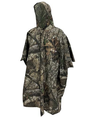 FROGG TOGGS Uni Waterproof Breathable Tarp Poncho, Realtree APX, One Size von frogg toggs