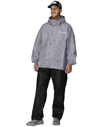 FROGG TOGGS Unisex-Erwachsene Pa63123-07lg Pro Action Advantage Jacke, Wolkengrau, Large von frogg toggs