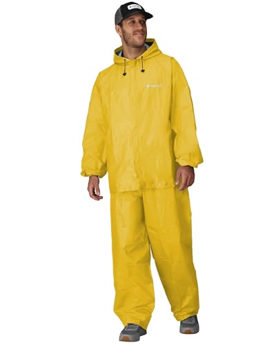 frogg toggs Herren Stormwatch Jacket Regenbekleidung, Gelb, XXL EU von frogg toggs