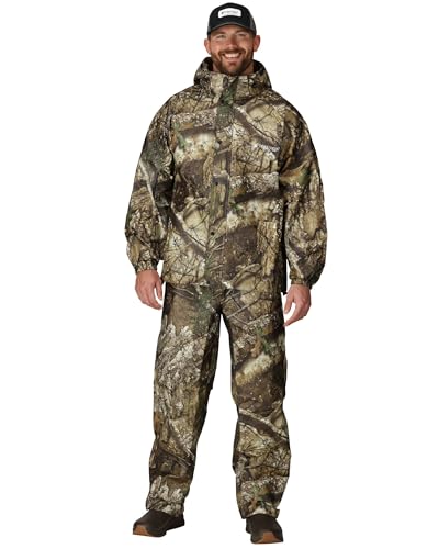 frogg toggs Regenanzug für Herren, Standard, Classic, All Sport, wasserdicht, atmungsaktiv, Tarnfarbe, Motiv: Äste (Realtree APX), Größe XXL von frogg toggs