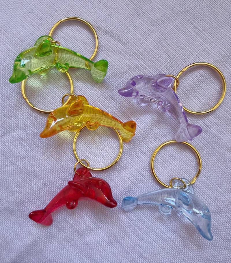 Dolphin Key Charm von frolleinperle