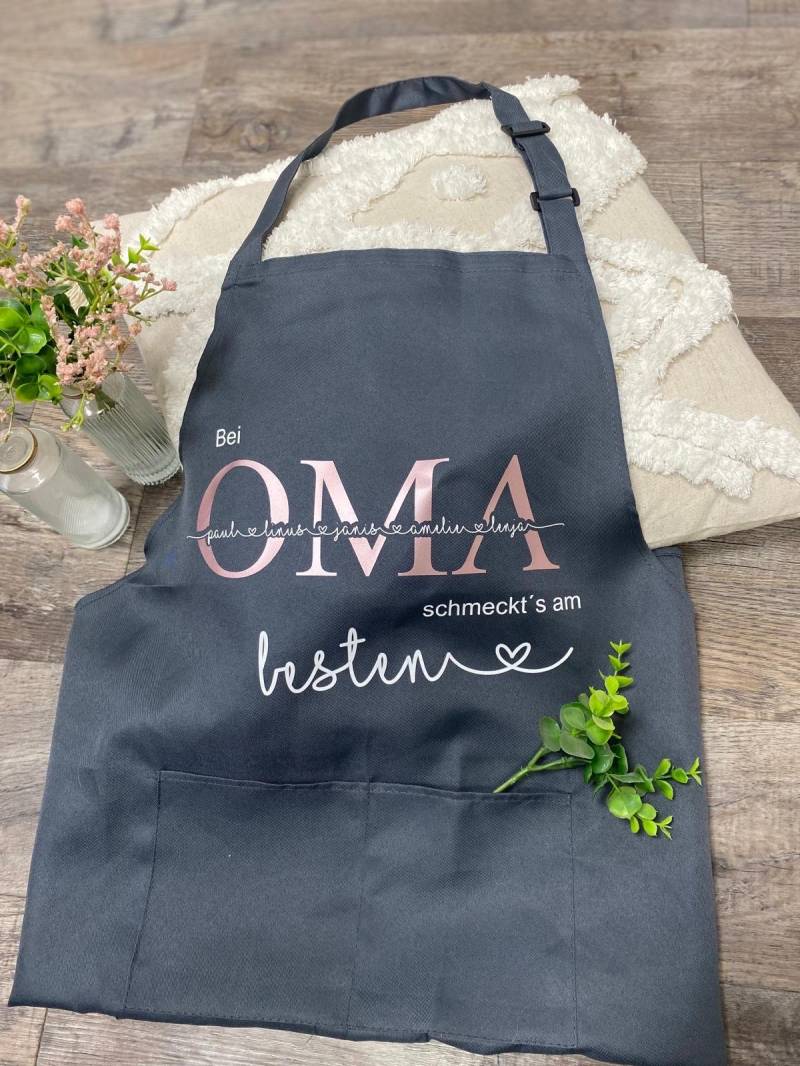 Schürze Personalisiert | Backschürze Kochschürze Koch Opa Oma Kuchen| Geschenk Geschenke Für Bäcker Latzschürze von fromplotterwithlove