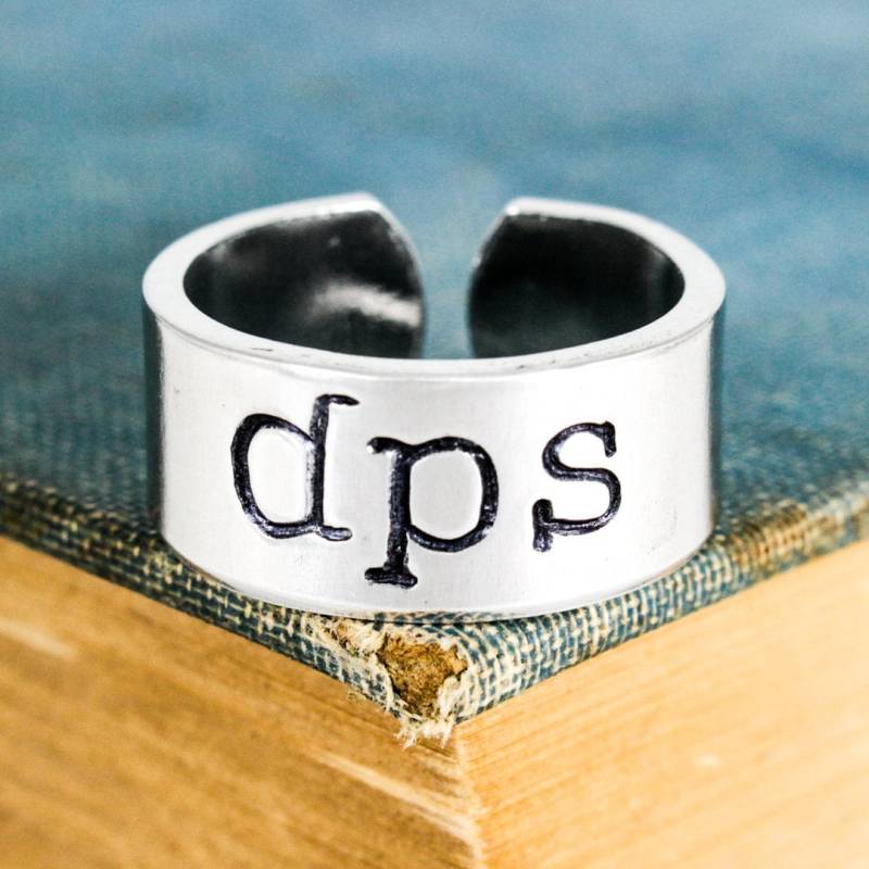 Allianz Dps Ring Hand Gestempelt Aluminium Gamer Schmuck von fromtheinternet