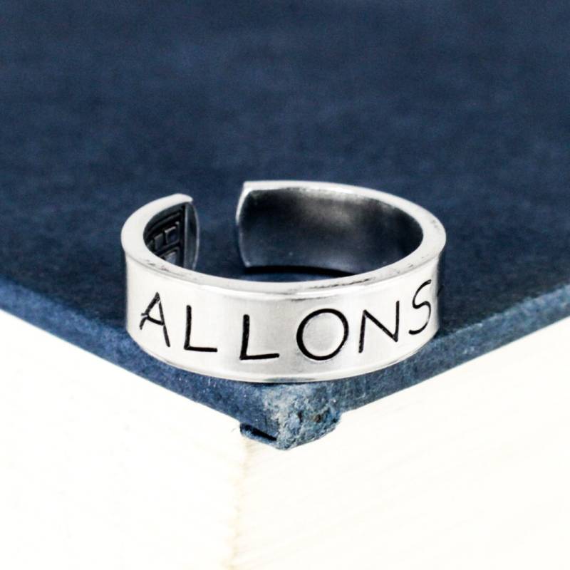 Allons-Y-Manschettenring von fromtheinternet