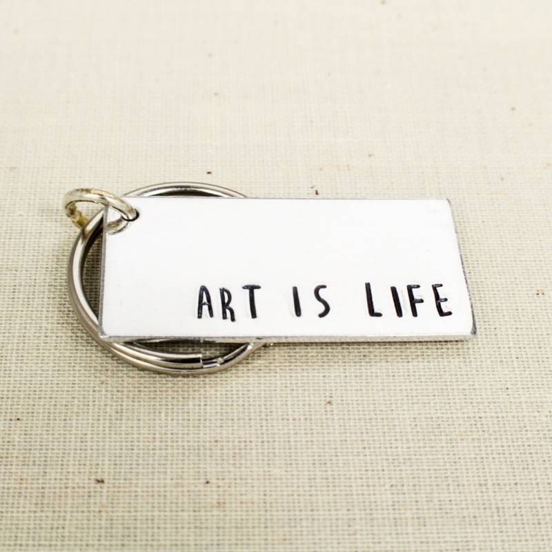 Art Is Life Schlüsselanhänger Art Is Life Schlüsselanhänger von fromtheinternet