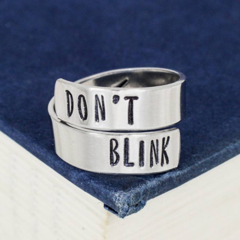 Don't Blinzel Verstellbarer Aluminiumwickelring von fromtheinternet