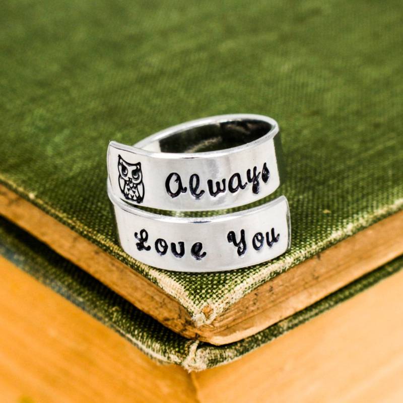 Eule | Ich Werde Dich Immer Lieben Wickelring von fromtheinternet