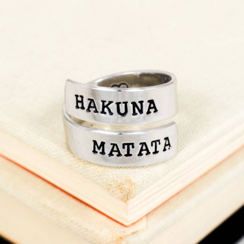 Hakuna Matata Drehring von fromtheinternet