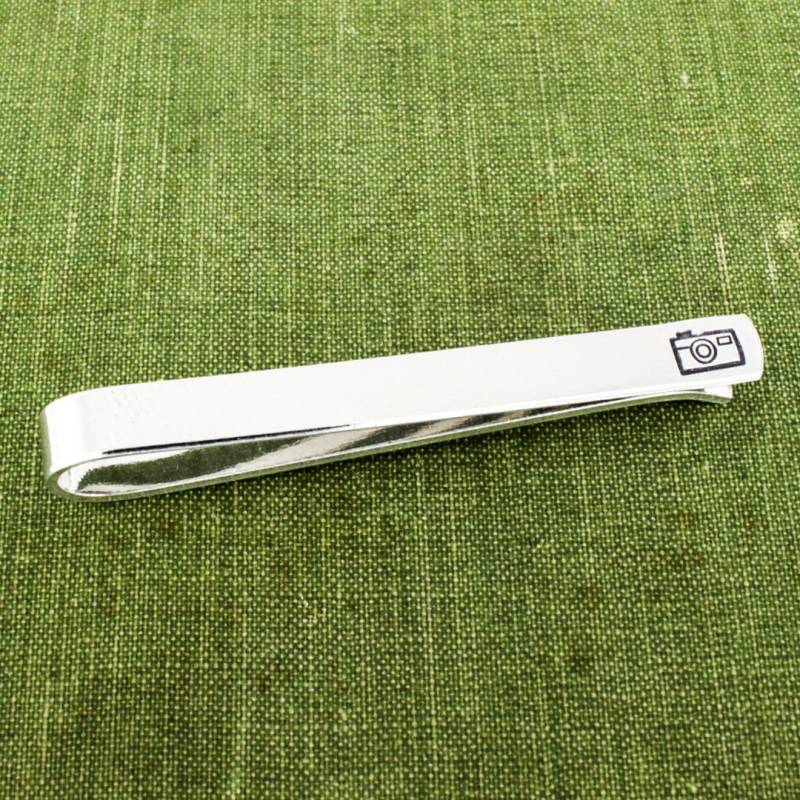 Handgestempelte Kamera Krawattenklammer Fotograf Geschenk von fromtheinternet