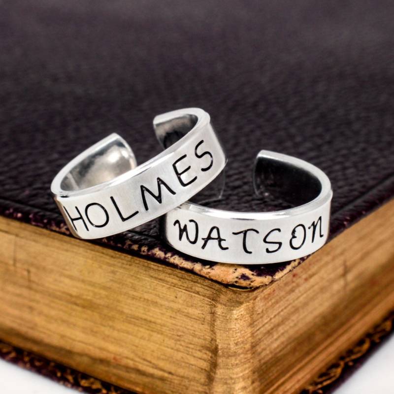 Holmes Und Watson Best Friends Ringe - Valentinstag Geschenk von fromtheinternet