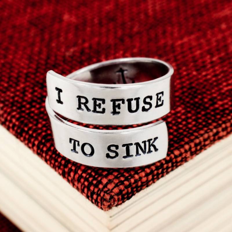 I Refuse To Sink Wickelring Ankerschmuck von fromtheinternet