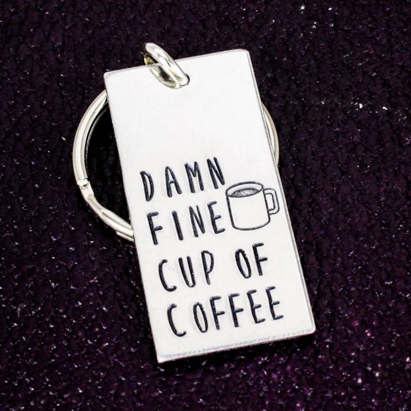 Verdammt Feine Tasse Kaffee Schlüsselanhänger von fromtheinternet