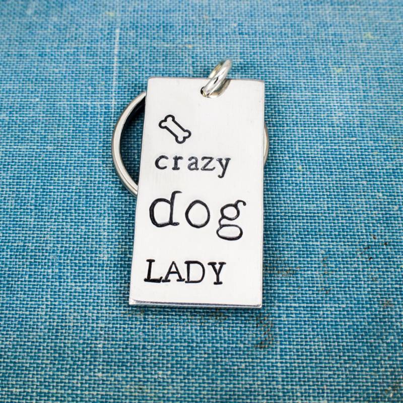 Verrückte Hund Lady Schlüsselbund von fromtheinternet