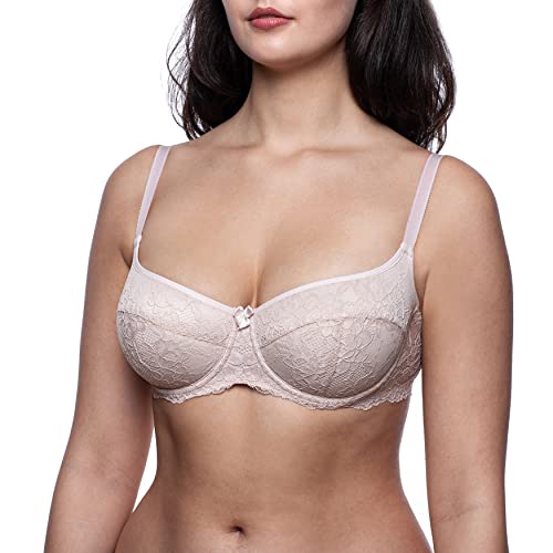 frugue Damen Dirndl BH Push Up Bandeau Beige EU 75F von frugue