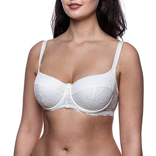 frugue Damen Dirndl BH Push Up Bandeau Elfenbein EU 75E von frugue