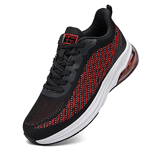 frysen Herren Damen Sportschuhe Fitness Schuhe Running Sneaker Sport Sneakers Laufschuhe Trekkingschuhe.Red black39 von frysen