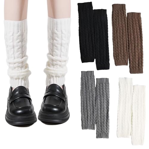 fshxj Stulpen,4Paar Leg Warmers,Beinstulpen Damen,Winterkleid Beinwärmer,Winter Stulpen fshxj Stulpen,4Paar Leg Warmers,Beinstulpen Damen,Winterkleid Beinwärmer,Winter Stulpen von fshxj
