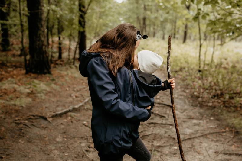 Everest 3In Softshell Tragejacke Jacke Mit Baby Tragefunktion Vorne von fun2BEmum