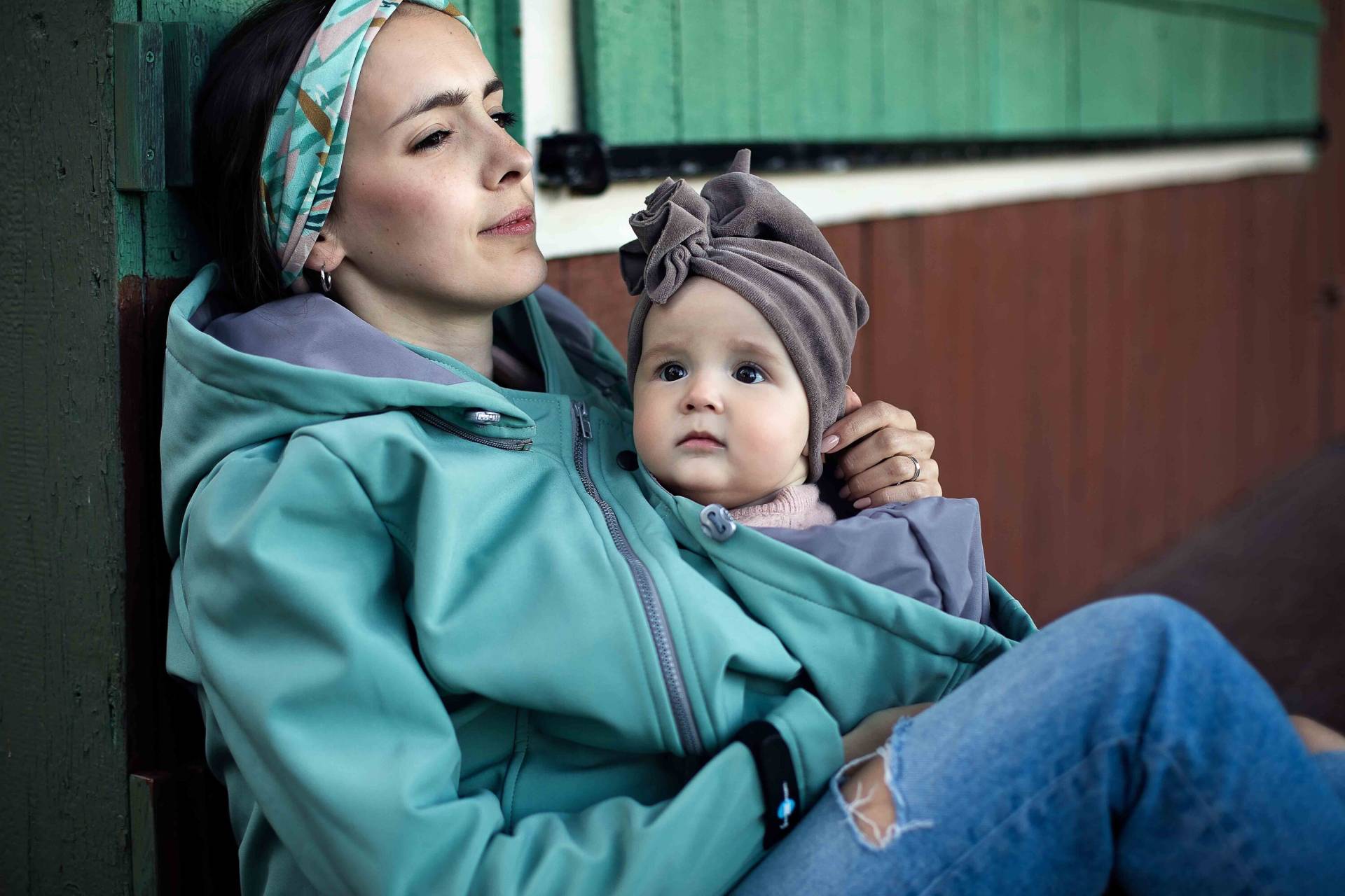 Fun2Bemum Enigma 3In1 Tragejacke Softshell Babytragejacke Mint Fun2Bemum Enigma 3In1 Tragejacke Softshell Babytragejacke Mint von fun2BEmum