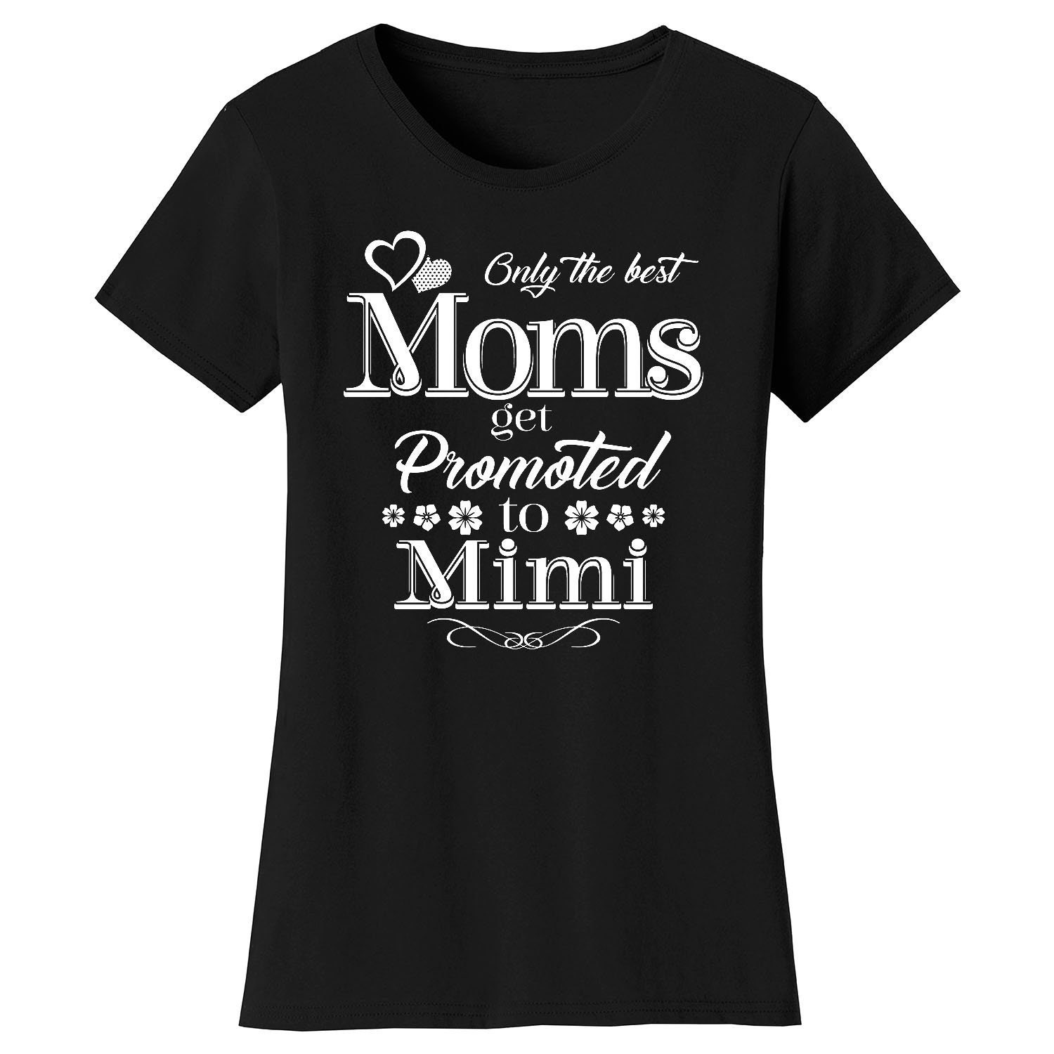 America Es Mom Best Mimi Crew Neck T-Shirts Für Frauen von funkyteesboutique