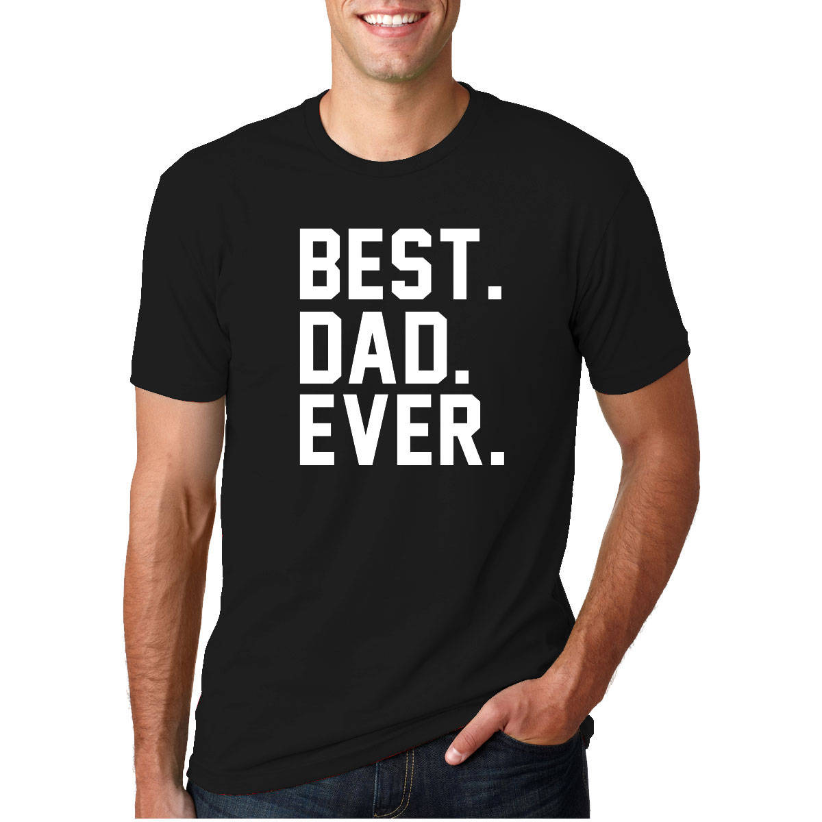 Beste. Papa. Immer. Rundhals T-Shirt von funkyteesboutique