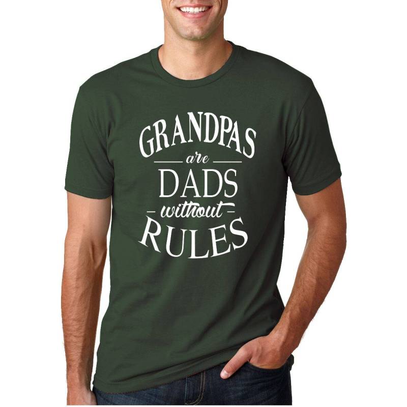 Herren Opas Sind Dads Ohne Regeln Vatertag T-Shirts | Erweiterte Größen Verfügbar von funkyteesboutique