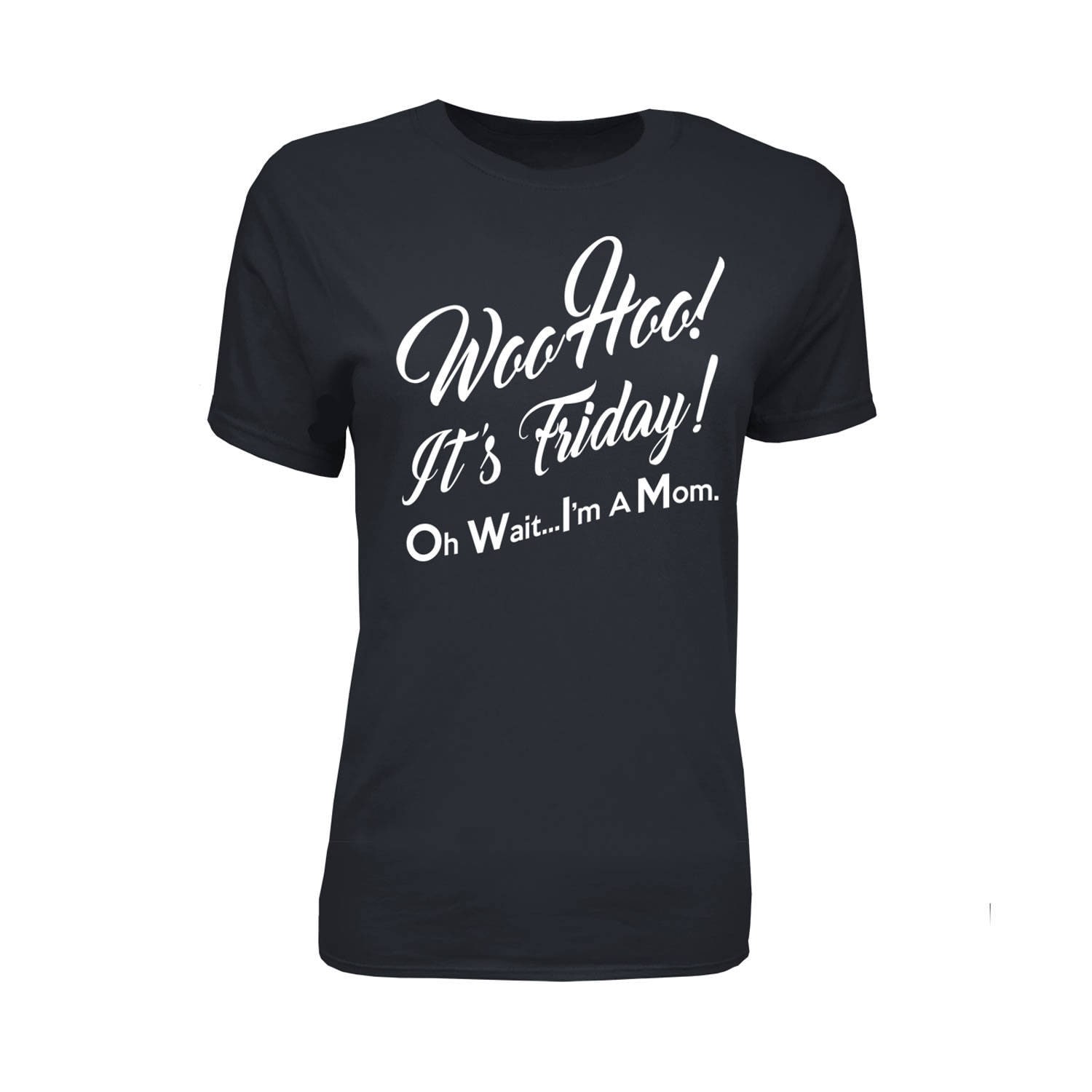 Juhu Es Ist Freitag Mama Leben Baumwolle T-Shirt von funkyteesboutique