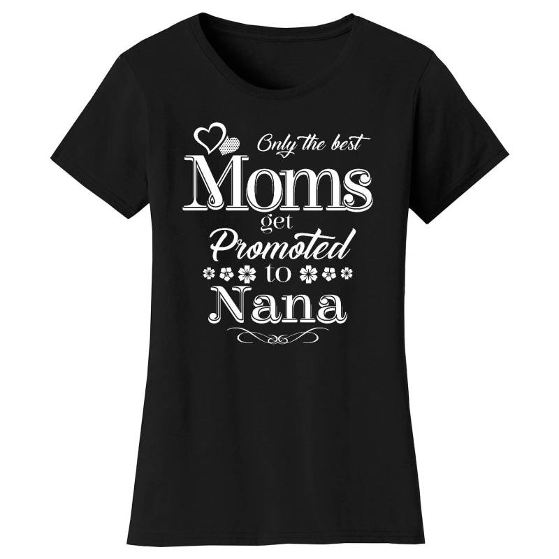 Nur Die Besten Mamas Werden Zu Nana Crew Neck T-Shirts Befördert | Plus Größen Verfügbar Nur Die Besten Mamas Werden Zu Nana Crew Neck T-Shirts Befördert | Plus Größen Verfügbar von funkyteesboutique