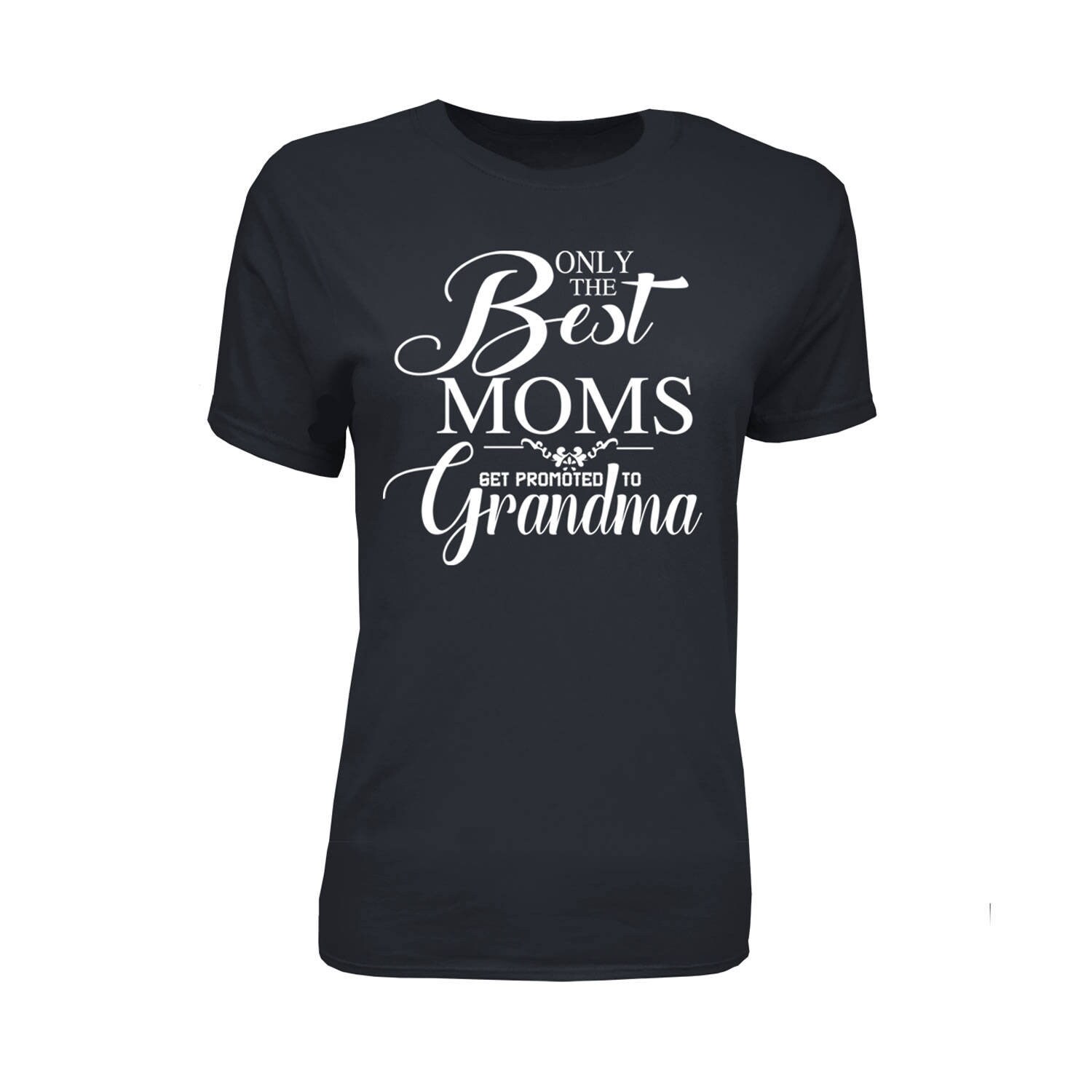 Zum Oma-T-Shirt Befördert Frauen-Baumwollrundhals-T-Shirt von funkyteesboutique