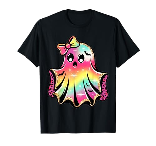 Retro Floral Boo Ghost Kürbis Schleife Halloween Damen Kinder T-Shirt Retro Floral Boo Ghost Kürbis Schleife Halloween Damen Kinder T-Shirt von funny Boo Creations halloween hish sar