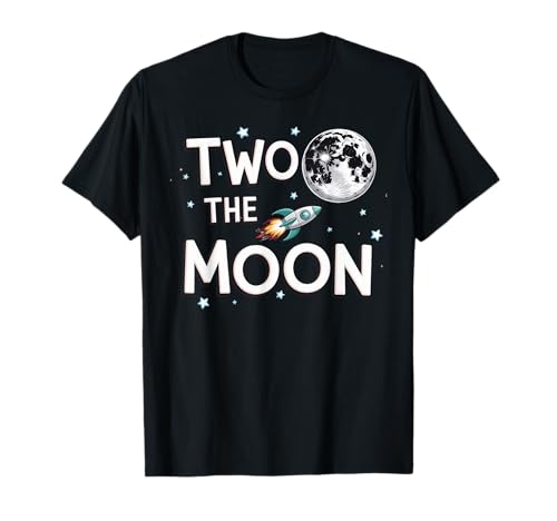 Kids Two The Moon Geburtstagskind, 2 Jahre alt T-Shirt Kids Two The Moon Geburtstagskind, 2 Jahre alt T-Shirt von funny Kids Two The Moon Birthday Boy 2 Year Old