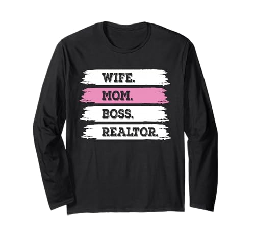 Frau Mutter boss Realtor Frauen Langarmshirt Frau Mutter boss Realtor Frauen Langarmshirt von funny Realtor Real Estate seller