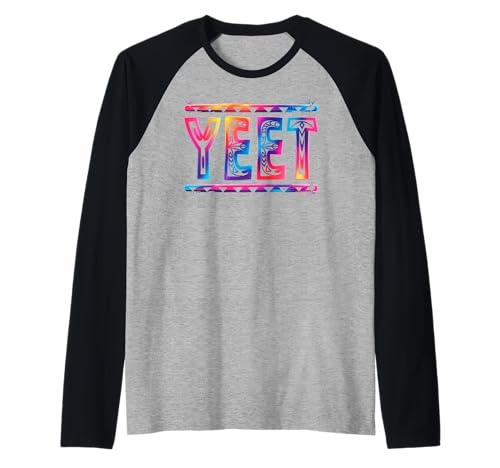 Retro Vintage Yeet Lustiger Spruch Slang Männer Junge Mädchen Frauen Raglan Retro Vintage Yeet Lustiger Spruch Slang Männer Junge Mädchen Frauen Raglan von funny Vintage Yeet summer vibe Apparel saying