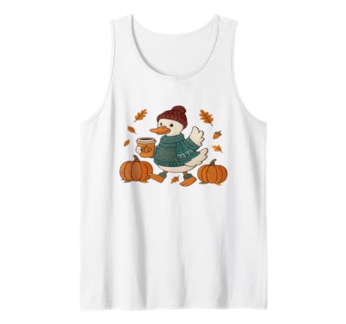Girly Herbst Kokette Ästhetik für Herbstsaison Liebhaber Tank Top Girly Herbst Kokette Ästhetik für Herbstsaison Liebhaber Tank Top von funny autumn goose