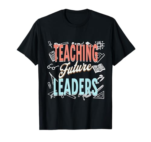 Teaching Future Leaders Retro Lehrer zurück zu Schule Männer T-Shirt Teaching Future Leaders Retro Lehrer zurück zu Schule Männer T-Shirt von funny back to school design for men and women
