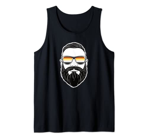 Bear Brotherhood Flag Gay Pride LGBT bärtige Männer Tank Top Bear Brotherhood Flag Gay Pride LGBT bärtige Männer Tank Top von funny designs LGBTQ+ Pride Month