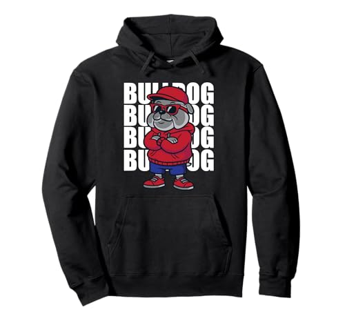 Retro Bulldoggen Geschenk für Männer Frauen Jungen Mädchen K Pullover Hoodie Retro Bulldoggen Geschenk für Männer Frauen Jungen Mädchen K Pullover Hoodie von funny graphics stuff