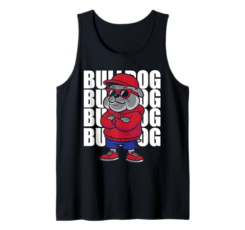 Retro Bulldoggen Geschenk für Männer Frauen Jungen Mädchen K Tank Top Retro Bulldoggen Geschenk für Männer Frauen Jungen Mädchen K Tank Top von funny graphics stuff