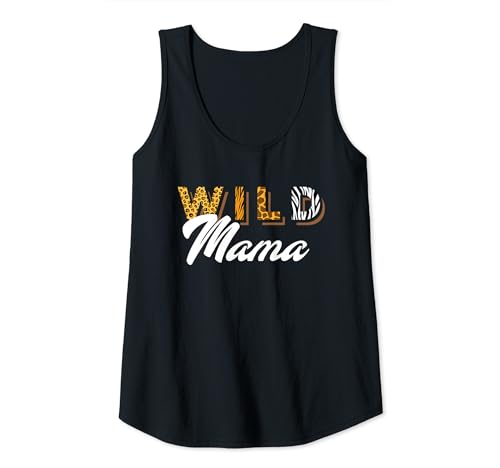Damen Wild Mama Tank Top Damen Wild Mama Tank Top von funny mother clothing