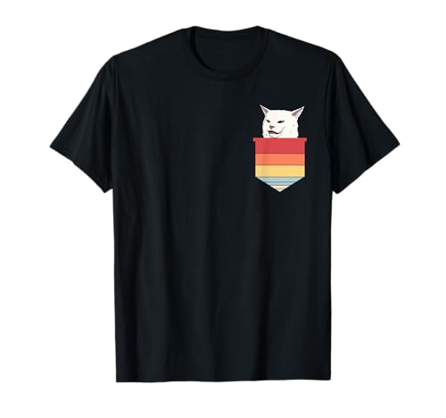 Angry women yelling at confused cat at dinner table meme T-Shirt Angry women yelling at confused cat at dinner table meme T-Shirt von funny trending dank meme internet