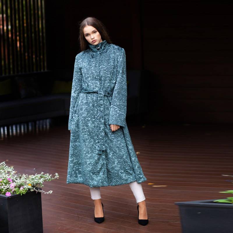 Kunstpelz Mantel - Langer Öko Pelzmantel Für Frauen Eleganter Als Weihnachtsgeschenk Vintage Samt Für von furamur