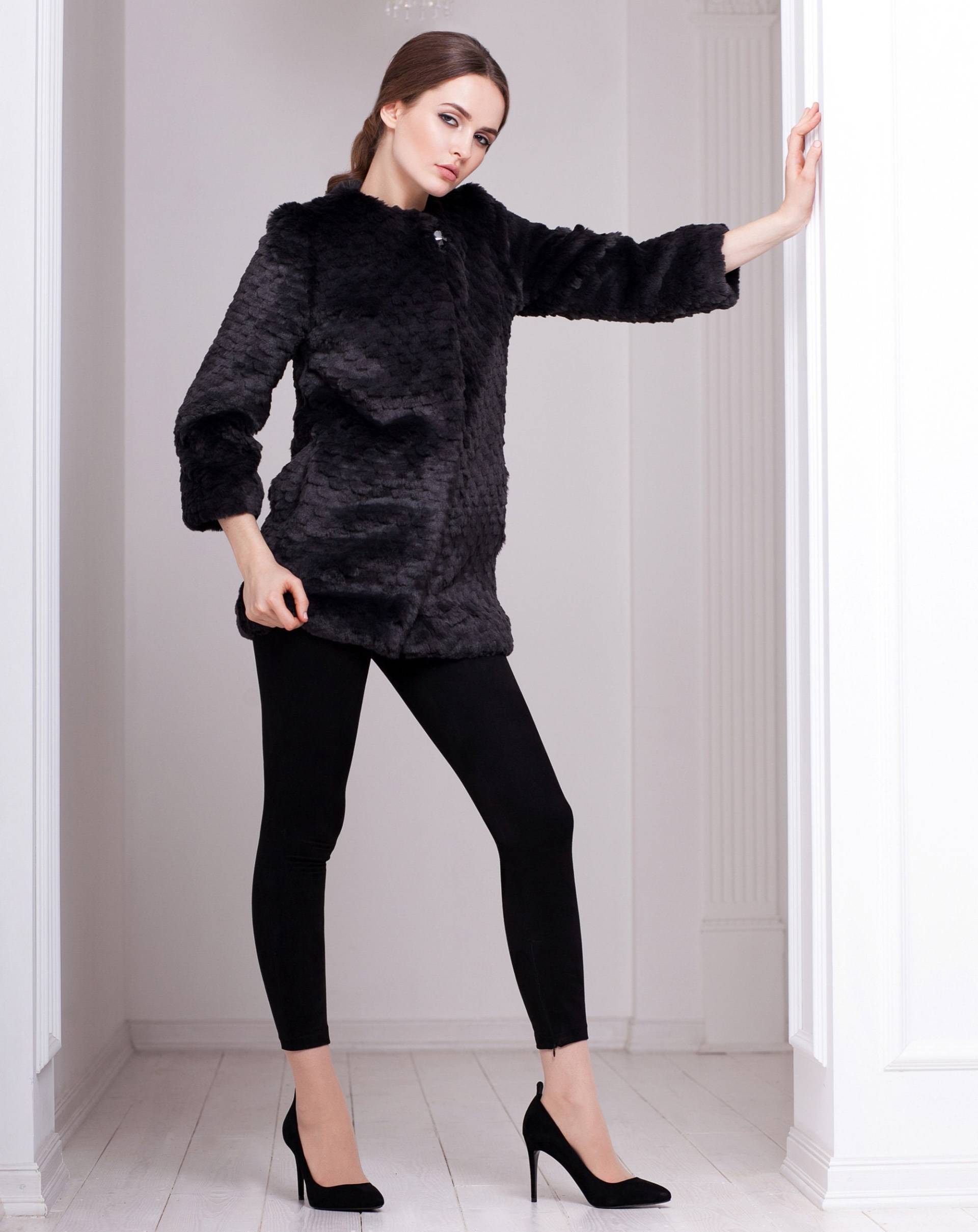 Kunstpelz Mantel - Vintage Luxus Vegan Jacken By Furamur Pelz Pelzmäntel Für Damen von furamur