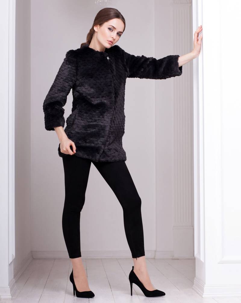 Kunstpelz Mantel - Vintage Luxus Vegan Jacken By Furamur Pelz Pelzmäntel Für Damen von furamur