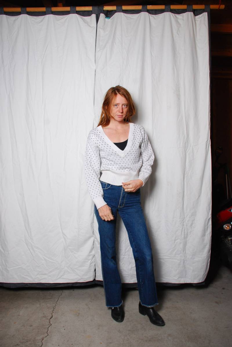 80Er Jahre Kleine Mittlere Tiefe V Hals Stricken Pullover Herz L Lynch Usa Winter Herbst Frühling Bluse Shirt Top Frauen Kleidung Boho Hüfte Weiß von furhatguild