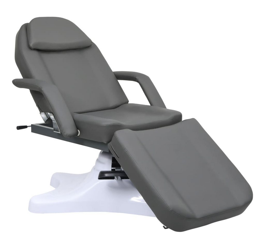 furnicato Massageliege Massagetisch Grau 180x62x(86,5-118) cm von furnicato