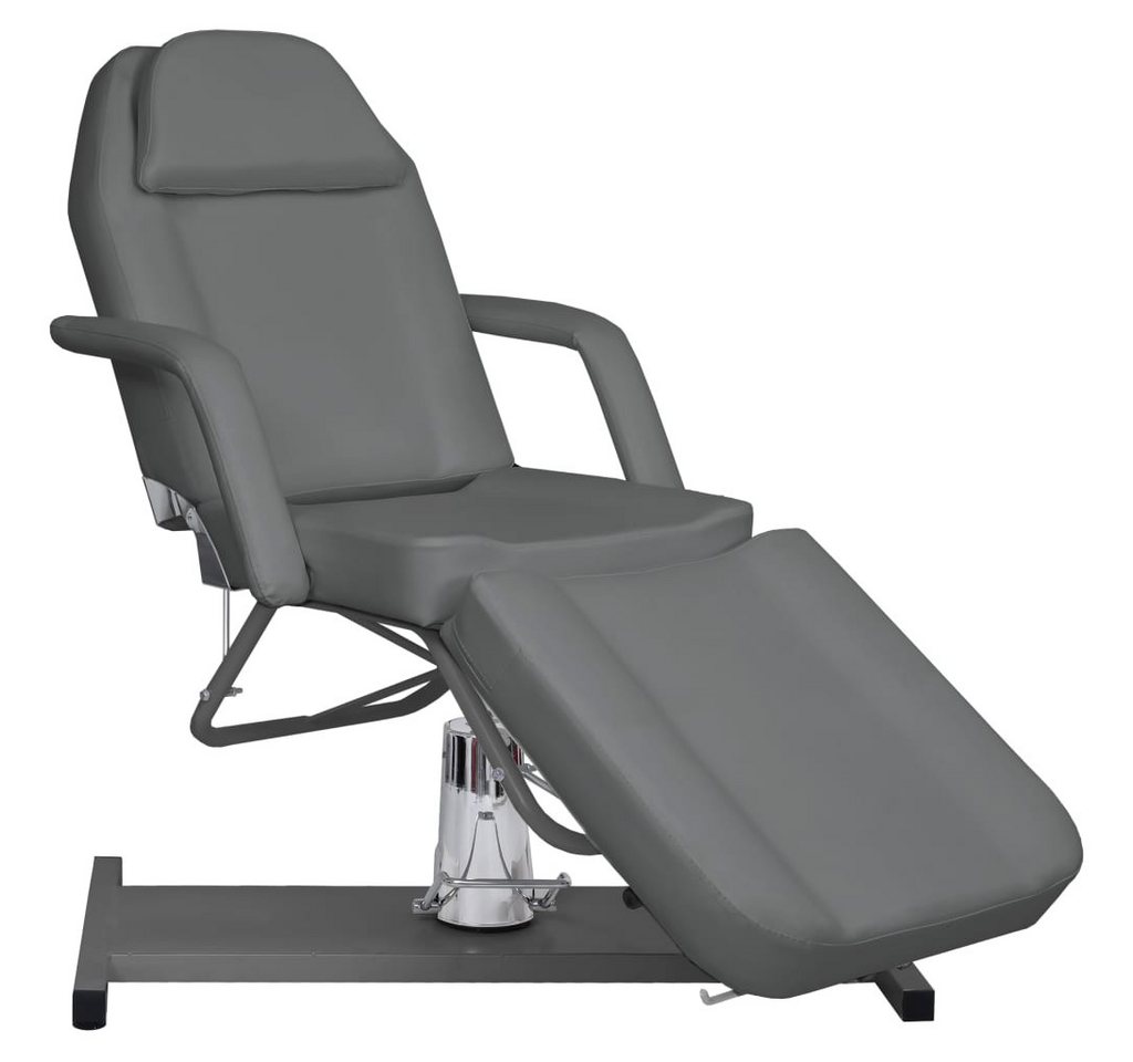 furnicato Massageliege Massagetisch Grau 180x62x(87-112) cm von furnicato