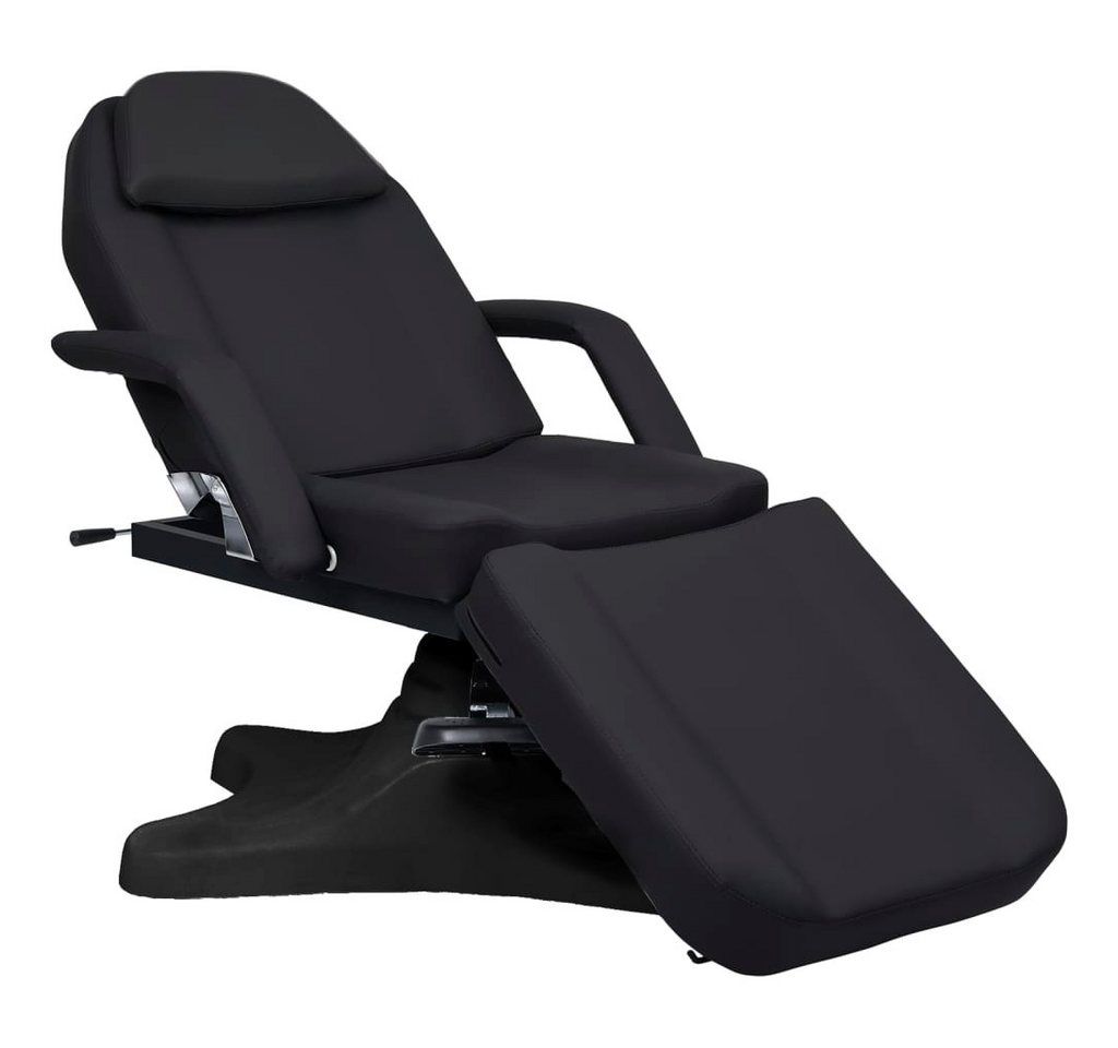 furnicato Massageliege Massagetisch Schwarz 180x62x(86,5-118) cm von furnicato