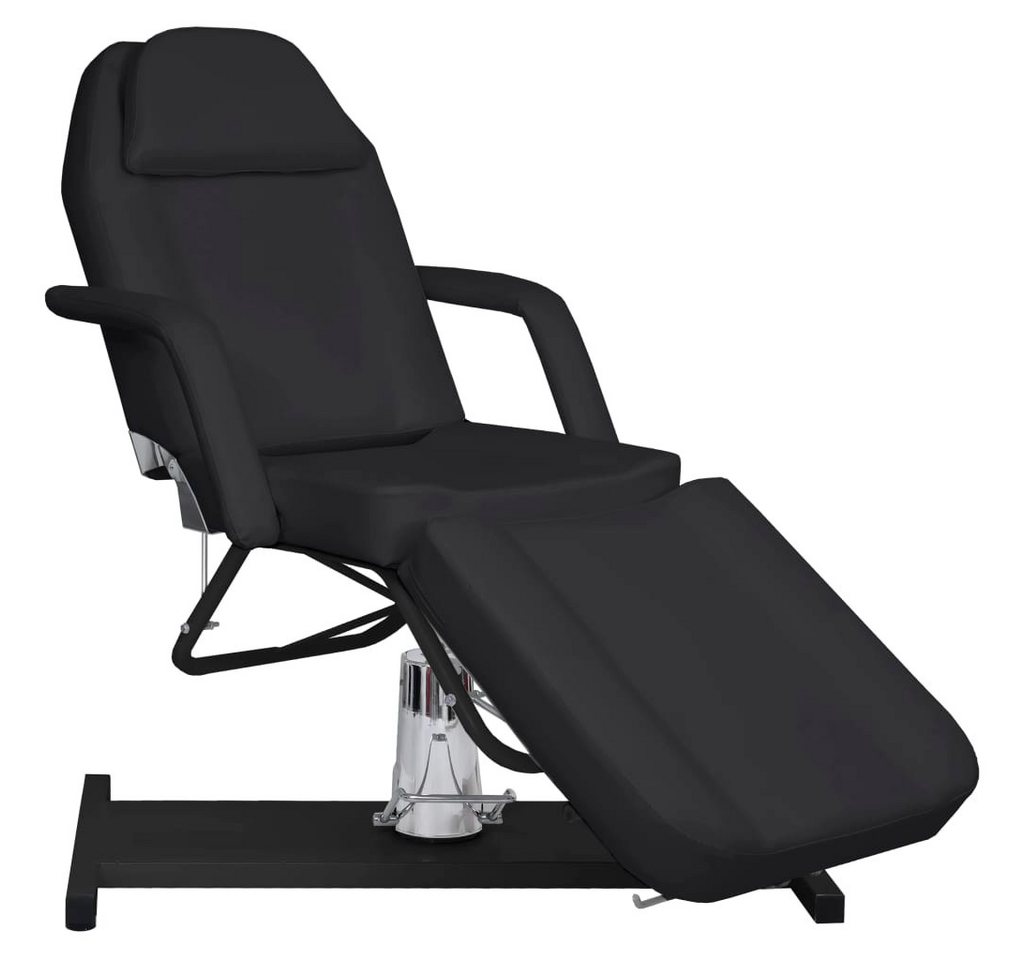 furnicato Massageliege Massagetisch Schwarz 180x62x(87-112) cm von furnicato