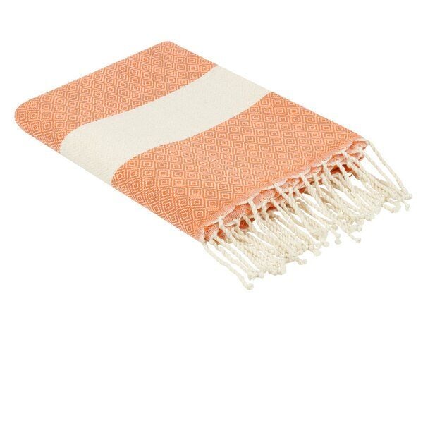 furora HOLIDAY Strandtuch groß 100x200 cm, aus Baumwolle | Hamamtuch Badetuch von furora HOLIDAY